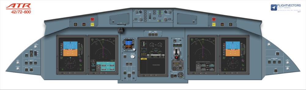 ATR 600 Cockpit Posters
